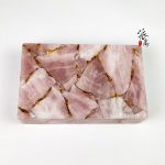 粉水晶（金箔）盒子