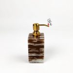 茶白琉璃卫浴四件套