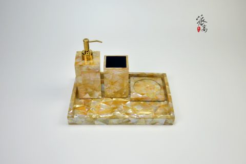 黄蝶贝卫浴套件