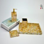 黄蝶贝卫浴套件