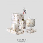 白水晶金箔卫浴套件