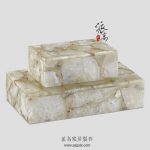 晶体玛瑙盒子