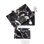 黑玛瑙银箔盒子